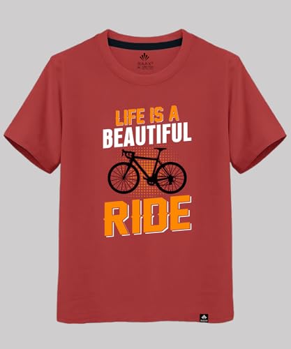 Image of RAAX Boys T Shirts Combo Pack of 3 | 100% Cotton Graphic Printed Half Sleeve Round Neck Tshirts for Kids Boys 2-16 Years | Regular Fit Casual