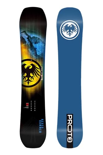 Never Summer Proto T3 Fr Triple Camber Hybrid Men's All-Mountain Snowboard...