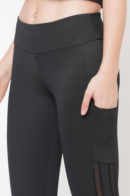 Image of JUST-Dry MESH Panel 7 /8 GO Train Tights