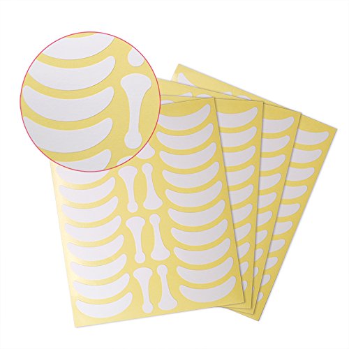 140 pairs/bag Under Eye Pads Eyelash Exercises Stickers Paper Lint free with shape bone lashes patch