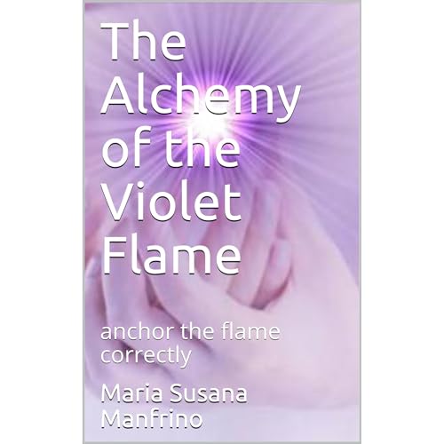 The Alchemy of the Violet Flame Audiolibro Por Maria Susana Manfrino arte de portada