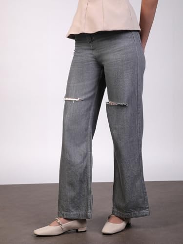 Image of Urbano Fashion Women's Regular Fit High Rise Jeans