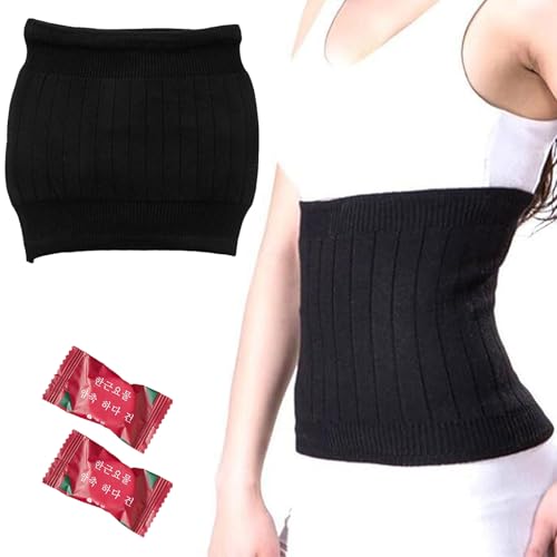 Fascia Schiena Elastica, Fascia Lombari da Donna Invernale, Fascia Lombare in Cashmere, Scalda Pancia, Calda Fascia Addominale Avvolgente, Supporto di Schiena, Scalda Reni per il Riscaldamento