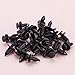 Kinstecks 100PCS 8mm Bumper Fastener Rivet Clips Push Pin Retainer Clips Fasteners Rivet for Car Auto GM 21030249 Ford N807389S