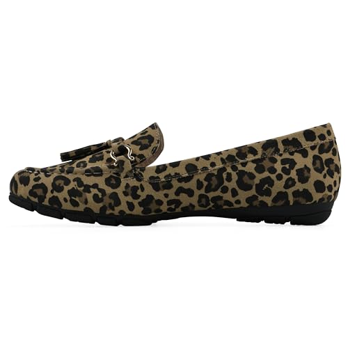 Image of Cliffs by White Mountain Women's Gush Cushioned Driving Moccasin Loafer Flat
