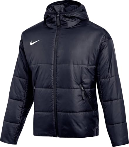 Nike M NK TF Acdpr24 Fall Jacket Hip Length Hooded JKT, Bleu Nuit/Blanc, L Homme