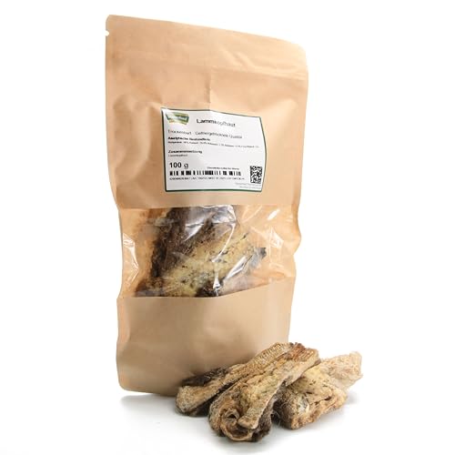 Produktbild von Masterfeed Trockenbarf Lammhaut mit Fell - 150 g