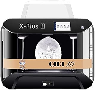 QIDI TECH New Upgrade X-Plus 3D Printer, Large Print Size, Intelligent Industrial Grade 3D Printer, Printing with Nylon, Carbon Fiber,PC,High Precision Printing,10.6x7.9x7.9 Inch