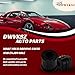 Dwvksz 1x Front Suspension Sway Bar Bushing Kit Replaces# 15857767, 22720866 for GMC Terrain 2.4L 2010 2011 2012 2013 2014 2015 2016 2017, for Chevrolet Captiva Sport 3.0L 2011 2012 2014 2015