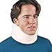 Sammons Preston Universal Contour Cervical Brace, Adjustable Hook and Loop Closure, For Neck Strain, Injury, or Post-Op Surgery, Relieves Neck Pain and Spine Pressure, Cream Color, 2” High