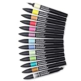 Letraset Pro Marker Blending Set 2, Twin-Tip, 12-Pack