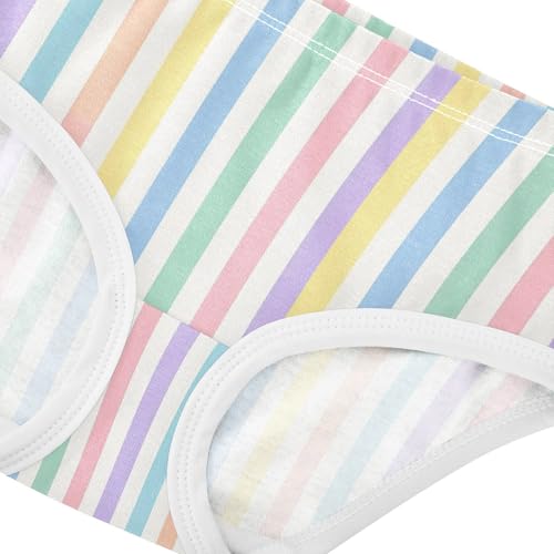 Color Stripe Toddler Girls's Underwear 2T 23009034