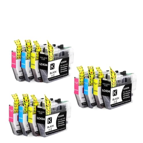 Cartouche d'encre LC434XL pour DCP J1200WE, idéale pour le télétravail