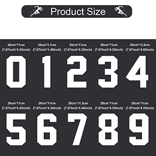 Pomeloone 22 Pezzi Numeri di Trasferimento di