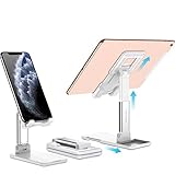 【Anti-Rutsch-Silikonpad】: Auf das Miracase Handy / Tablet Ständer befinden sich eine Anti-Rutsch-Silikonpad, kann alle Kratzer und ruschen im täglichen Gebrauch vermeiden. Alle Tasten und Anschlüsse können auch im Hochformat berührt werden.