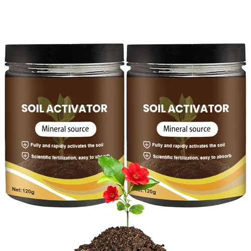 Organic Soil Activators and Plant Fertilizers Garden Beds for Cultivation Potting Mix and Seedling Compost Promoting Plant Rooting (2PCS)