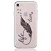 Urberry 4.7 INCH Iphone 7 Case, Fur Design Soft Silicon Flexible Case Cover for Iphone 7 with a Screen Protector