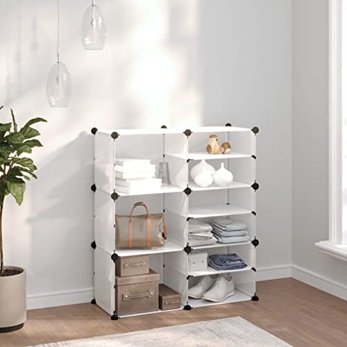Unité de Rangement pour Armoire et Chaussures Transparente en PP 84 cm - 2