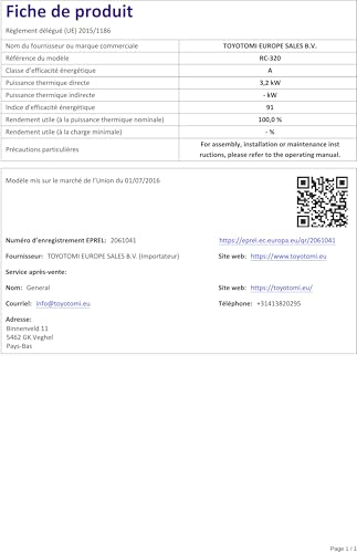 Zibro RC-320 Petroleumofen Schwarz