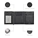 ESTALON Real Leather Trifold Wallet For Men-RFID Slim Tri Fold Wallets Minimalist 3 fold Credit Card Holder ID Window (Charcoal/Sierra)