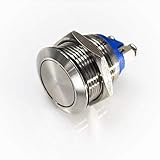 taster edelstahl beleuchtet IP67 Schutzstandard - Wasserdicht und Staubgeschützt mit Schraubkontakten