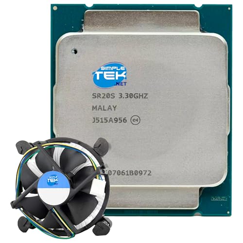 Socket LGA 2011‑3: Compatibile con schede madri X99 per configurazioni di fascia alta.