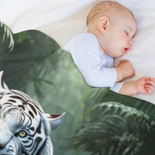 Couverture tigre de canapé pour vos soirées cocooning et lecture - 5