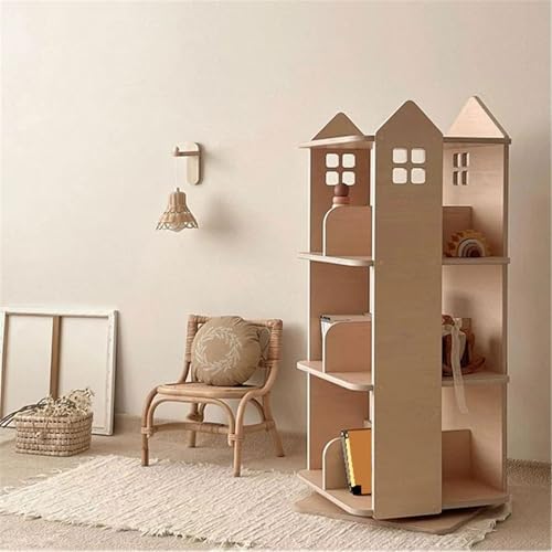 Librería estantería creativa para solucionar la falta de espacio en salones pequeños 6