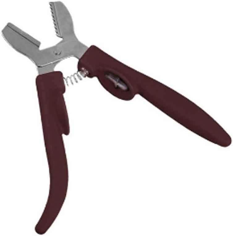 JSEIAJB New Creative Plastic Stainless Steel Walnut Clip Sheller Chestnut Opener Easy to Use(white-Patch five-pointed star4)