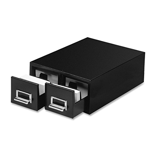 STEELMASTER Drawer Card Cabinet Holds 3,000 3 x 5 cards, 12 5/16