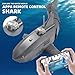 Actualia Remote Control Shark Toy with Camera, APP Controlled RC Shark Simulator Fish, Waterproof Robotic Shark Pool Toy Gift