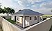 Three Bedroom Bungalow House Plans - Design Set with Foundation, Floor, and Elevation Plans