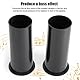 VBESTLIFE Speaker Inverter Tube, 5.91in 60mm offenes Loch Subwoofer Speaker Inverter Tube für 6-10 Zoll Lautsprecher - 2PCS