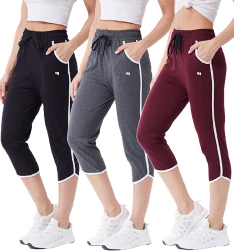 Image of Modeve Women Cotton Blend Pack of 3 Track Pant