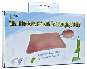 Wii Fit Protective Skin with Foot Massaging Bubbles - Keeps Your Feet Relaxed as You Play Your Wii Fit! (Pink)