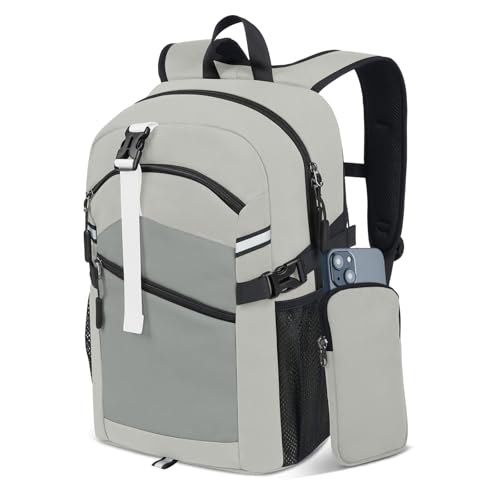 ODSSTAIPS Small Hiking Backpack,20L Lightweight Travel Daypack,Ideal for Hiking,Traveling and Outdoor Adventure,Grey