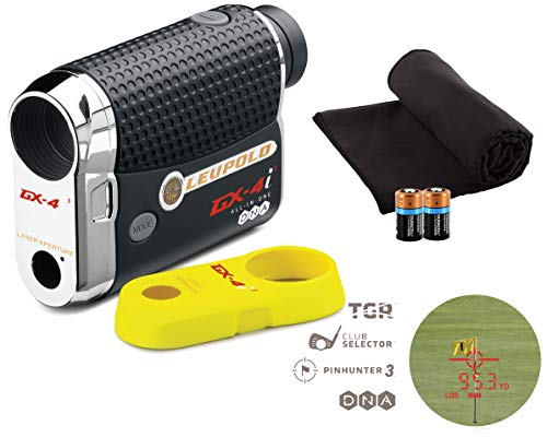 Leupold GX-4i3 Golf Rangefinder Bundle I Includes Golf Rangefinder (Slope & Non-Slope Function)