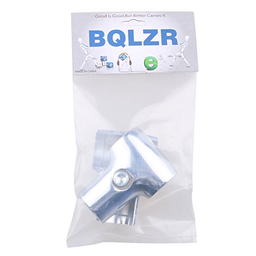 BQLZR Silver 25mm Display Rack Clamp Pipe Fittings Scaffold Composite