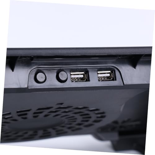 Base de enfriamiento para laptop HOMSFOU con 5 ventiladores miniatura 4