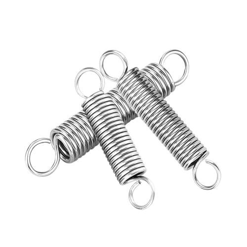 Extension Springs 30 Pcs 304 Stainless Steel Tension Springs Closed Stretch Spring Extension Springs with Hook Ends(35mm)