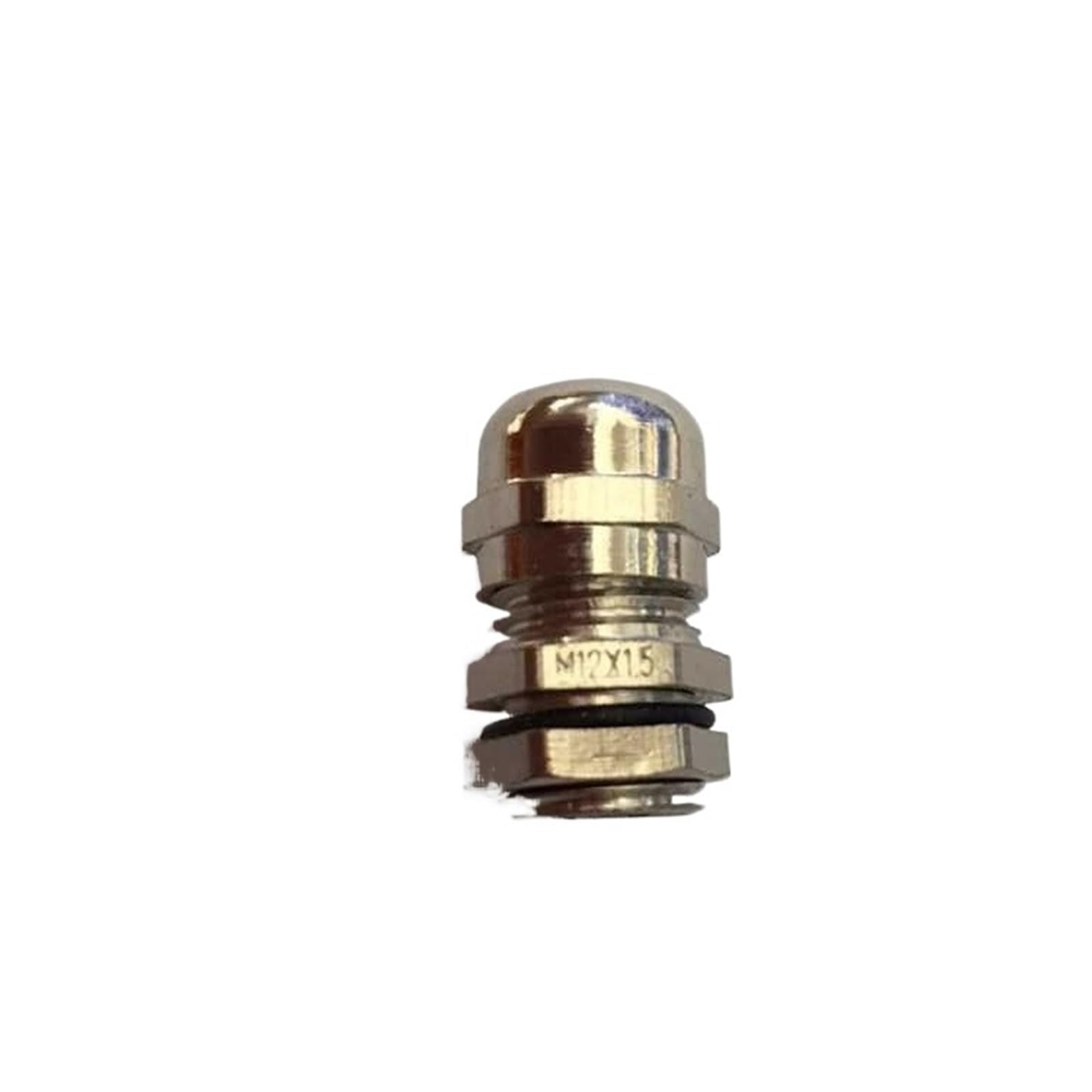 Prensaestopas M12x1,5 de metal impermeable con rango de sujeción para cables de 3-6 mm