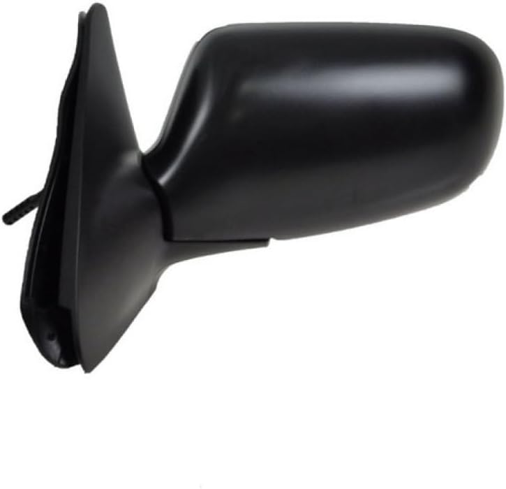 KarParts360 For Mazda 323 1995 1996 1997 1998 Door Mirror Driver Side | Black | Flat | Manual Remote | Foldaway | Non-Heated | Replacement For MA1320119 | BC1M69180G