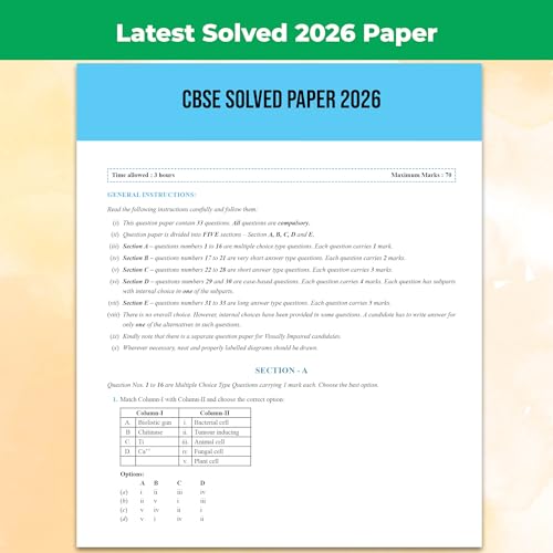 Image of PW CBSE Question & Concept Bank Class 12 Biology 2027 Chapterwise & Topicwise | NCERT Exemplar Concept Maps PYQs Mock Test 50% Competency Based Questions | Solved By Samridhi Mam & Aarushi Mam