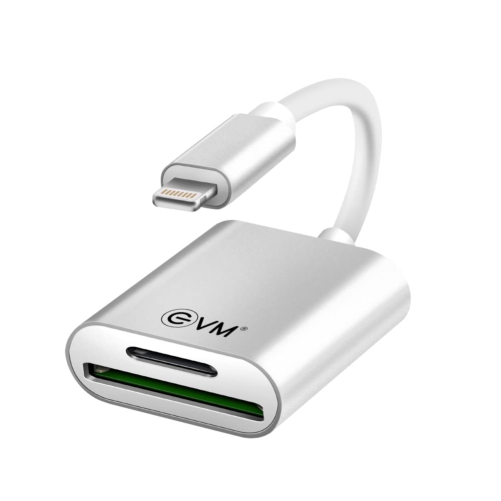 See full amazon price history chart for EVM 2in-1 OTG Apple Accessoty - SD Card + TF Dual Card Slot Memory Card Reader - 3 Years Warranty (Silver) EVM 2in-1 OTG Apple Accessoty - SD Card + TF Dual Card Slot Memory Card Reader - 3 Years Warranty (Silver) (B09GYLK329) Amazon Price History, Amazon Price Tracker