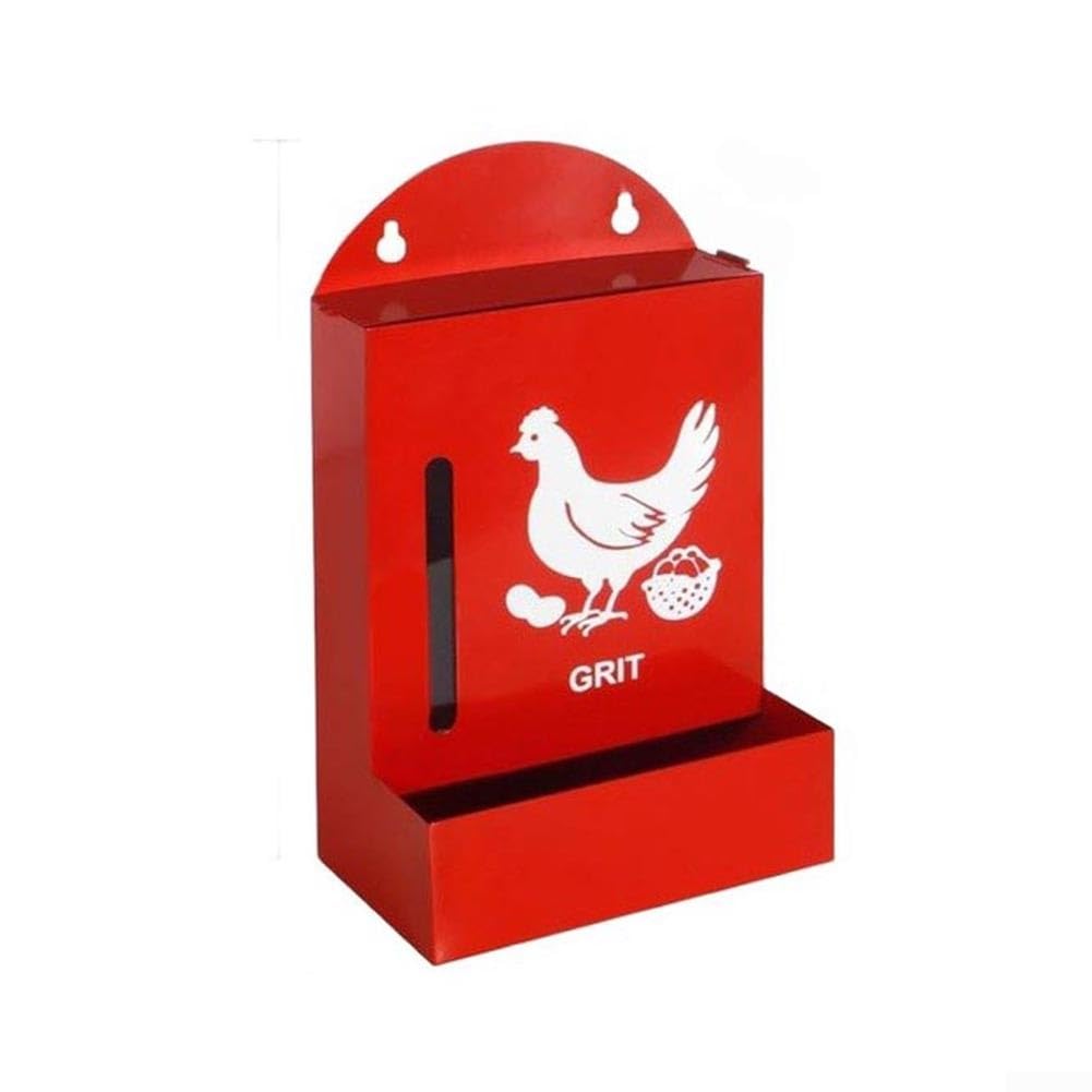 Comedero Gravedad Metal 5.9in Creativo Mascotas Comedero Gravedad(Red (1 pc))