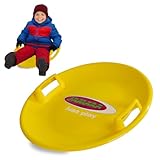 Snow Play Rutschteller 60cm - Haltegriffe an beiden Seiten, langlebiger, robuster Kunststoffkörper, Leichtgewicht mit nur 555 g