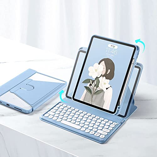 u cu iPad 10.2L[{[hP[X iPad 9 8 7  10.2C` iPad 9 8 7P[X  BluetoothL[{[h y  wʓ NA Jo[ J[L[{[h 360x] yz_[ t 