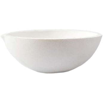 LLF Ceramic Crucible Bowl Melting Casting Refinement Gold Silver 1500g