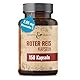 Roter Reis Kapseln – 150 reine Kapseln - 2,95 mg Monacolin-K –Roter Reis pro Kapsel – Vegan – Allergenfrei – Red Rice