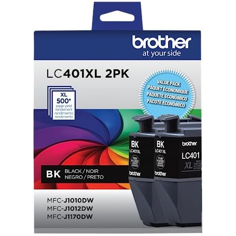 Brother LC401XL High Yield Black Ink Cover